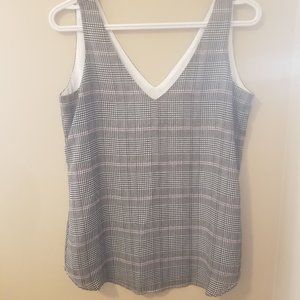 Le Chateau plaid dress tank